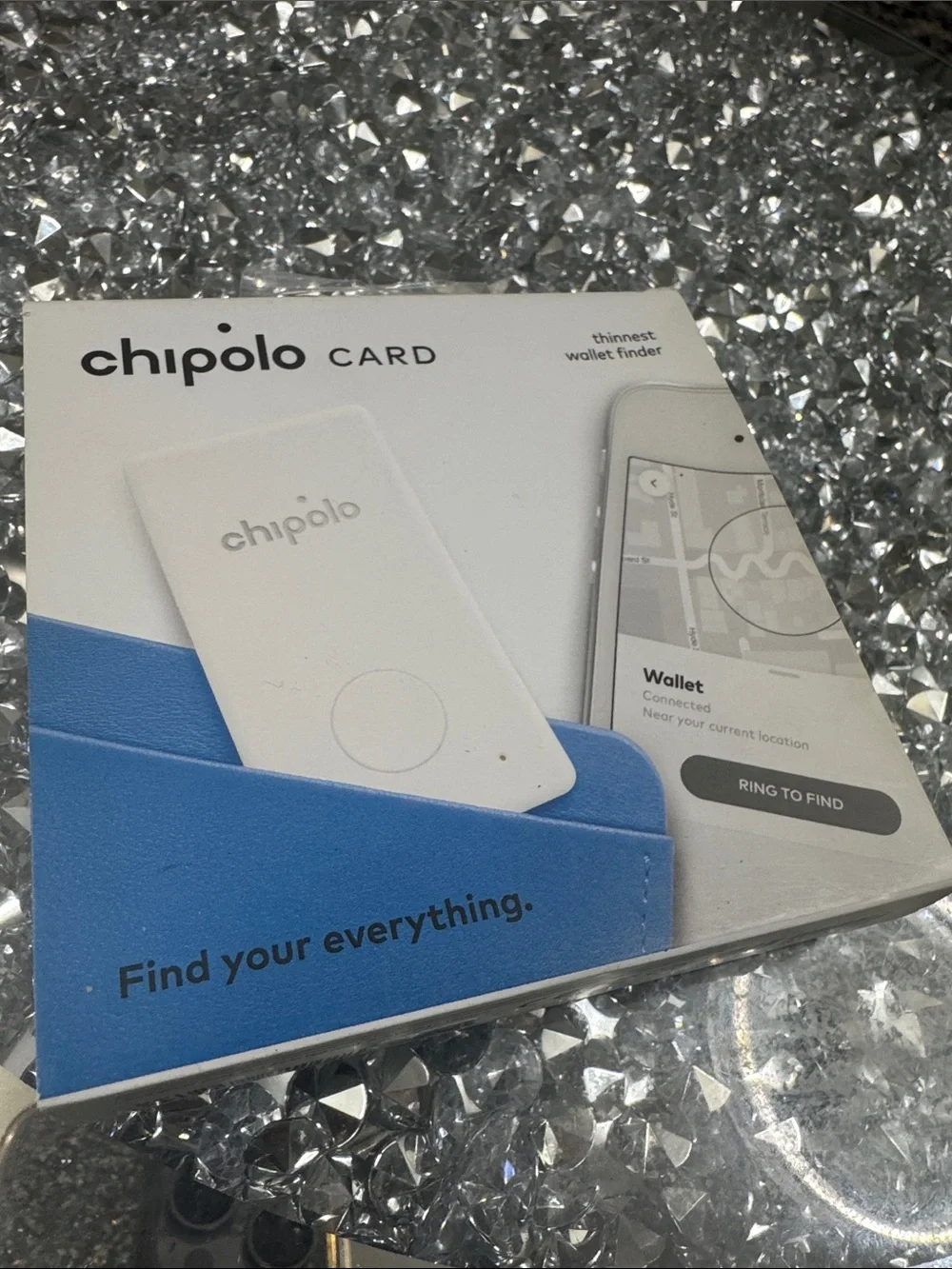 Chipolo Card Slim Bluetooth Wallet Finder Bluetooth Tracker with Heineken logo